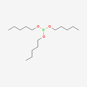 molecular formula C15H33BO3 B1594701 Tripentyl borate CAS No. 621-78-3