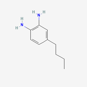 molecular formula C10H16N2 B1594707 4-Butylbenzene-1,2-diamine CAS No. 3663-23-8