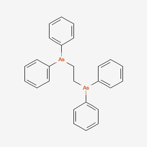 molecular formula C26H24As2 B1594709 1,2-Bis(diphenylarsino)ethane CAS No. 4431-24-7