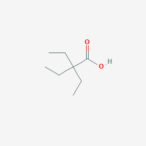 molecular formula C8H16O2 B1594719 2,2-Diethylbutanoic acid CAS No. 813-58-1