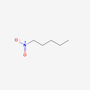 molecular formula C5H11NO2 B1594721 1-Nitropentane CAS No. 628-05-7