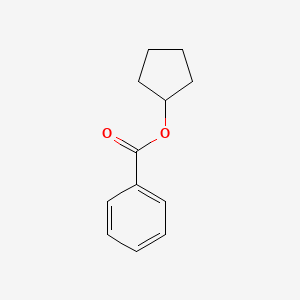 molecular formula C12H14O2 B1594726 Cyclopentyl benzoate CAS No. 32651-38-0
