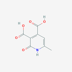 2-Hydroxy-6-methylpyridine-3,4-dicarboxylic acid