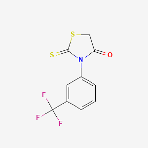 2-Sulfanylidene-3-[3-(trifluoromethyl)phenyl]-1,3-thiazolidin-4-one