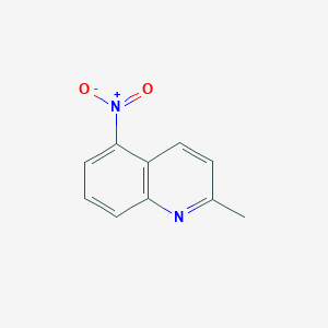 molecular formula C10H8N2O2 B1594748 2-Methyl-5-nitroquinoline CAS No. 23877-94-3