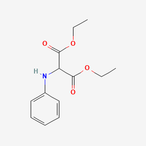 molecular formula C13H17NO4 B1594753 2-Phenylamino-malonic acid diethyl ester CAS No. 6414-58-0