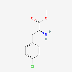 molecular formula C10H12ClNO2 B1594756 4-Chloro-d-phenylalanine methyl ester CAS No. 134166-72-6