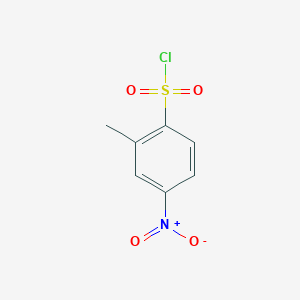 molecular formula C7H6ClNO4S B1594758 2-Methyl-4-nitrobenzenesulfonyl chloride CAS No. 21320-90-1