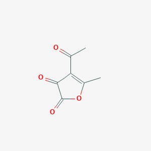 molecular formula C7H6O4 B159476 4-Acetyl-5-methylfuran-2,3-dione CAS No. 128732-08-1