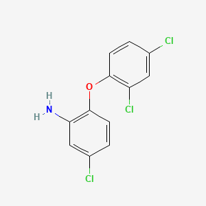 5-Chloro-2-(2,4-dichlorophenoxy)aniline