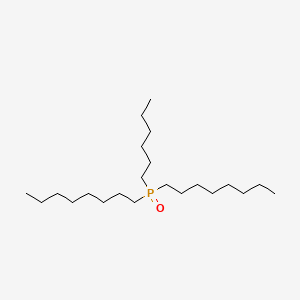 molecular formula C22H47OP B1594768 Phosphine oxide, hexyldioctyl- CAS No. 31160-66-4