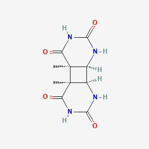 molecular formula C10H12N4O4 B1594770 Cyclobutadithymine CAS No. 3660-32-0