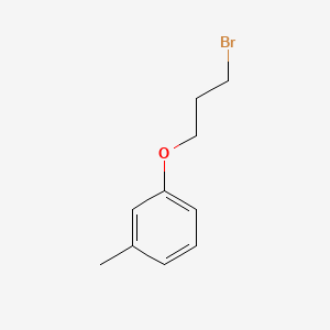 molecular formula C10H13BrO B1594771 1-(3-Bromopropoxy)-3-methylbenzene CAS No. 6291-74-3