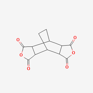 molecular formula C12H10O6 B1594782 4,10-dioxatetracyclo[5.5.2.02,6.08,12]tetradecane-3,5,9,11-tetrone CAS No. 2754-40-7