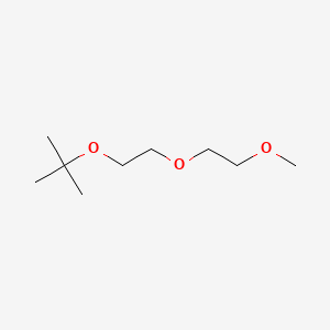 2-[2-(2-Methoxyethoxy)ethoxy]-2-methylpropane