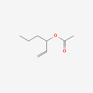molecular formula C8H14O2 B1594801 1-Hexen-3-yl acetate CAS No. 35926-04-6