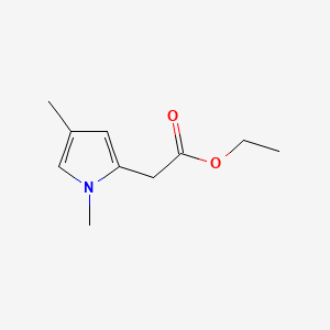 Ethyl 1,4-dimethyl-1H-pyrrole-2-acetate