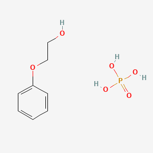 molecular formula C8H13O6P B1594807 2-Phenoxyethanol;phosphoric acid CAS No. 39464-70-5