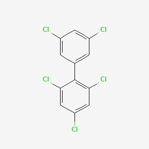 molecular formula C12H5Cl5 B1594808 2,3',4,5',6-Pentachlorobiphenyl CAS No. 56558-18-0