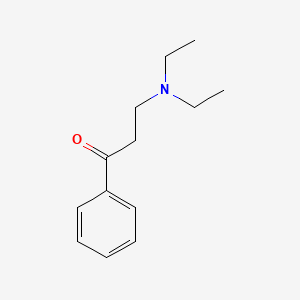 molecular formula C13H19NO B1594813 3-(Diethylamino)propiophenone CAS No. 94-38-2