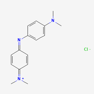 (4-((4-(Dimethylamino)phenyl)imino)cyclohexa-2,5-dien-1-ylidene)dimethylammonium chloride