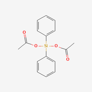 Diphenyldiacetoxysilane