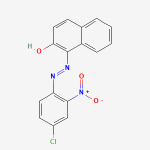 2-Naphthalenol, 1-[(4-chloro-2-nitrophenyl)azo]-