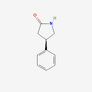 molecular formula C10H11NO B1594858 (R)-4-Phenylpyrrolidin-2-one CAS No. 71657-88-0
