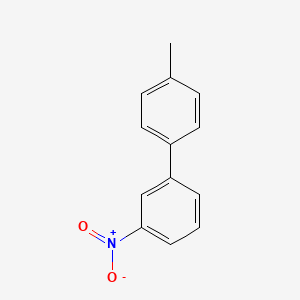 molecular formula C13H11NO2 B1594860 4'-Methyl-3-nitro-1,1'-biphenyl CAS No. 53812-68-3