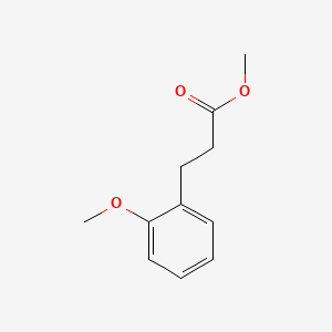 molecular formula C11H14O3 B1594880 Methyl 3-(2-methoxyphenyl)propanoate CAS No. 55001-09-7