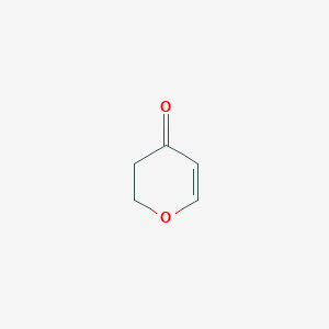 molecular formula C5H6O2 B1594883 2,3-二氢-4H-吡喃-4-酮 CAS No. 84302-42-1