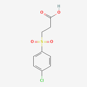 3-[(4-Chlorophenyl)sulfonyl]propanoic acid