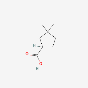 molecular formula C8H14O2 B1594889 3,3-Dimethylcyclopentanecarboxylic acid CAS No. 69393-30-2