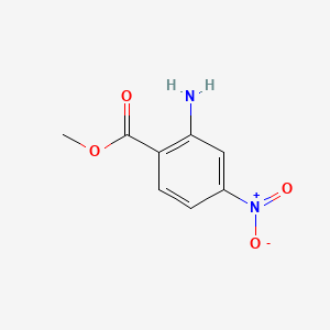 molecular formula C8H8N2O4 B1594897 Methyl 2-amino-4-nitrobenzoate CAS No. 3558-19-8