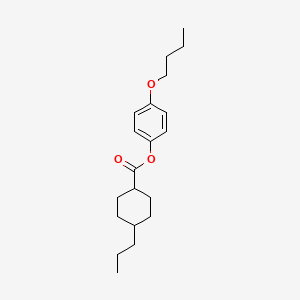 4-Butoxyphenyl 4-propylcyclohexanecarboxylate