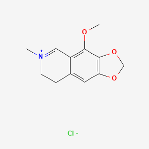 molecular formula C12H14NO3+ B1594908 Cotarnine chloride CAS No. 20276-45-3