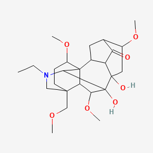 molecular formula C25H39NO7 B1594915 Dehydrobrowniine CAS No. 4829-56-5