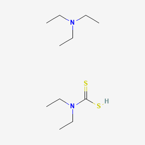 molecular formula C11H26N2S2 B1594920 Triethylammonium diethyldithiocarbamate CAS No. 2391-78-8