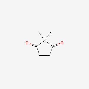 molecular formula C7H10O2 B1594933 2,2-Dimethyl-1,3-cyclopentanedione CAS No. 3883-58-7
