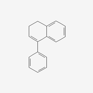molecular formula C16H14 B1594935 4-Phenyl-1,2-dihydronaphthalene CAS No. 7469-40-1