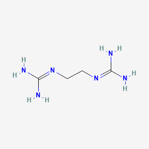 molecular formula C4H12N6 B1594937 N-(2-Guanidinoethyl)guanidine CAS No. 44956-51-6