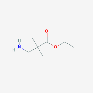 molecular formula C7H15NO2 B1594953 Ethyl 3-amino-2,2-dimethylpropanoate CAS No. 59193-77-0
