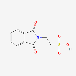 molecular formula C10H9NO5S B1594955 2-(1,3-Dioxoisoindolin-2-yl)ethanesulfonic acid CAS No. 4443-24-7