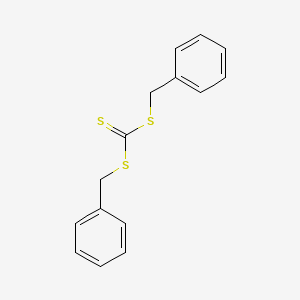 molecular formula C15H14S3 B1594963 碳三硫酸双(苯甲基)酯 CAS No. 26504-29-0