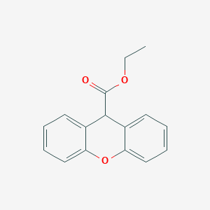 molecular formula C16H14O3 B1594965 ethyl 9H-xanthene-9-carboxylate CAS No. 7401-03-8