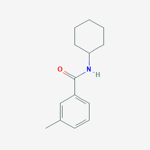 molecular formula C14H19NO B1594967 N-环己基-3-甲基苯甲酰胺 CAS No. 53205-66-6