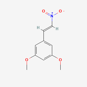 molecular formula C10H11NO4 B1594974 1,3-Dimethoxy-5-(2-nitrovinyl)benzene CAS No. 56723-84-3