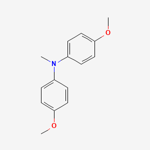 molecular formula C15H17NO2 B1594981 N-(4-Methoxyphenyl)-N-methyl-p-anisidine CAS No. 27151-57-1