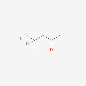 molecular formula C5H10OS B1594985 4-Mercapto-2-pentanone CAS No. 92585-08-5