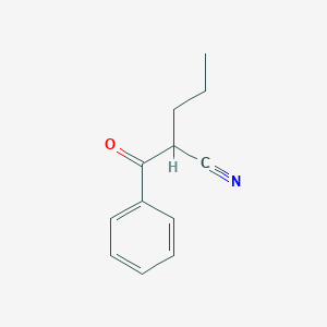 molecular formula C12H13NO B159499 2-Benzoylvaleronitrile CAS No. 1780-48-9